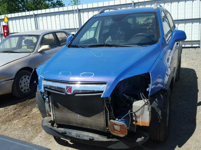 3GSCL33P48S603654 - 2008 SATURN VUE XE BLUE photo 9