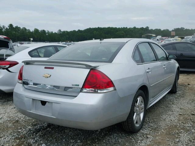 2G1WG5EK5B1334148 - 2011 CHEVROLET IMPALA SILVER photo 4