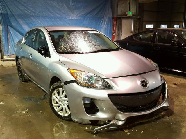 JM1BL1V72C1570897 - 2012 MAZDA 3 I SILVER photo 1