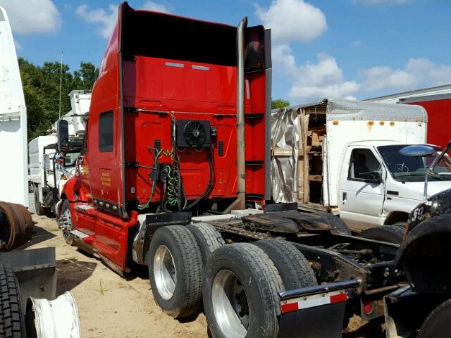 2HSCWAPR29C160416 - 2009 INTERNATIONAL PROSTAR LM RED photo 3