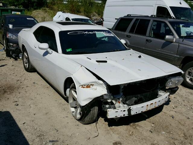 2C3CDYBT0CH294818 - 2012 DODGE CHALLENGER WHITE photo 1