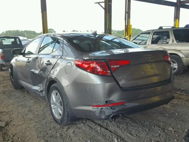 5XXGM4A78CG018836 - 2012 KIA OPTIMA GRAY photo 3