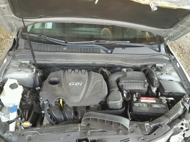 5XXGM4A78CG018836 - 2012 KIA OPTIMA GRAY photo 7