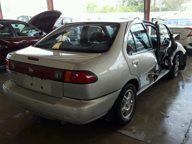 3N1AB41D4XL084671 - 1999 NISSAN SENTRA BAS GRAY photo 4