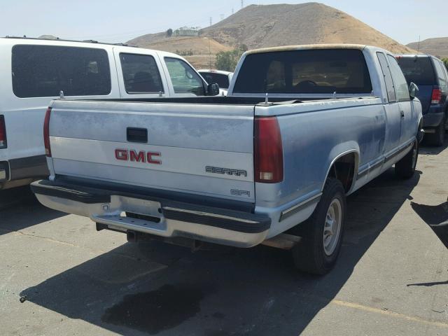 2GTGC29K0M1507416 - 1991 GMC SIERRA C25 BLUE photo 4