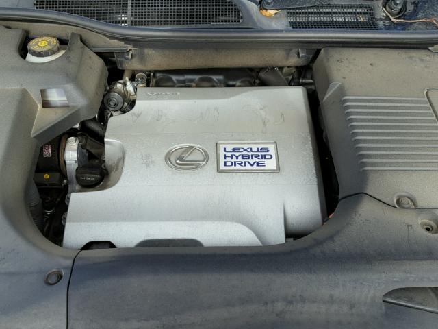 2T2ZB1BAXFC004628 - 2015 LEXUS RX 450H SILVER photo 7