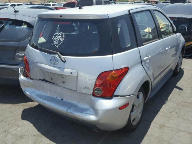 JTKKT624550126275 - 2005 TOYOTA SCION XA SILVER photo 4