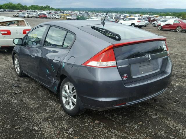 JHMZE2H74AS039541 - 2010 HONDA INSIGHT GRAY photo 3