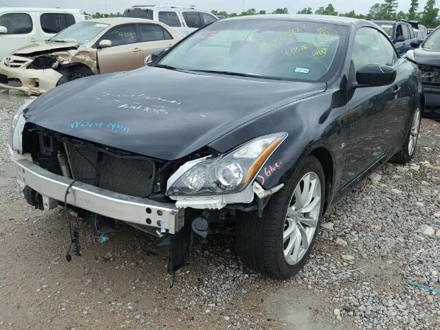 JN1CV6FE9EM900970 - 2014 INFINITI Q60 BASE BLACK photo 2