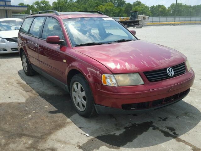 WVWNA23B7YE125684 - 2000 VOLKSWAGEN PASSAT GLS BURGUNDY photo 1