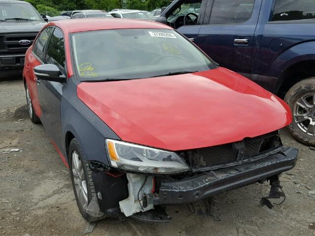 3VW2K7AJ7FM355110 - 2015 VOLKSWAGEN JETTA BASE 红色 照片 1