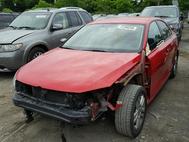 3VW2K7AJ7FM355110 - 2015 VOLKSWAGEN JETTA BASE 红色 照片 2