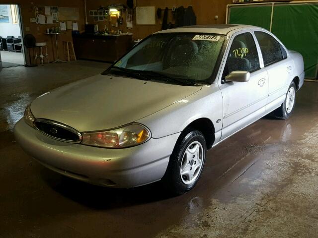 3FAFP6631XM112040 - 1999 FORD CONTOUR SE SILVER photo 2