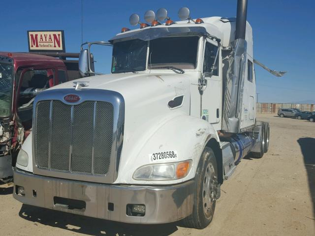 1XPHDP9X0CD138830 - 2012 PETERBILT 386 WHITE photo 2