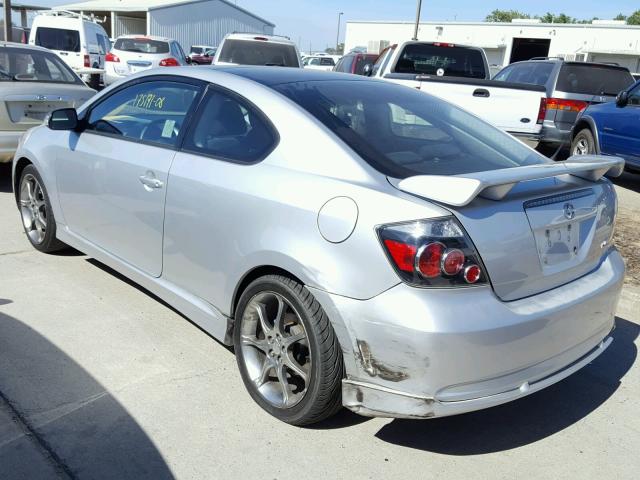 JTKDE167480239150 - 2008 SCION TC SILVER photo 3