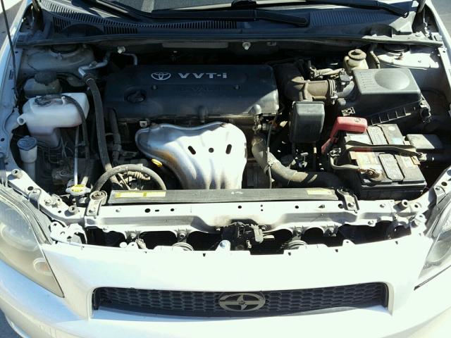 JTKDE167480239150 - 2008 SCION TC SILVER photo 7