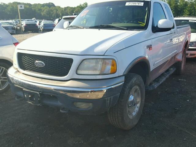 1FTRX18L21NA44979 - 2001 FORD F150 WHITE photo 2