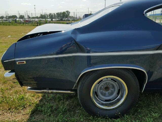 136379B338131 - 1969 CHEVROLET CHEVELLESS BLUE photo 10