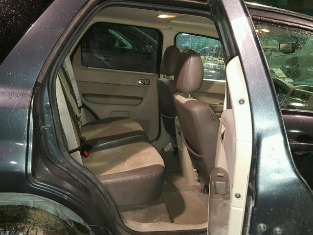 4M2CU97138KJ13066 - 2008 MERCURY MARINER PR GRAY photo 6