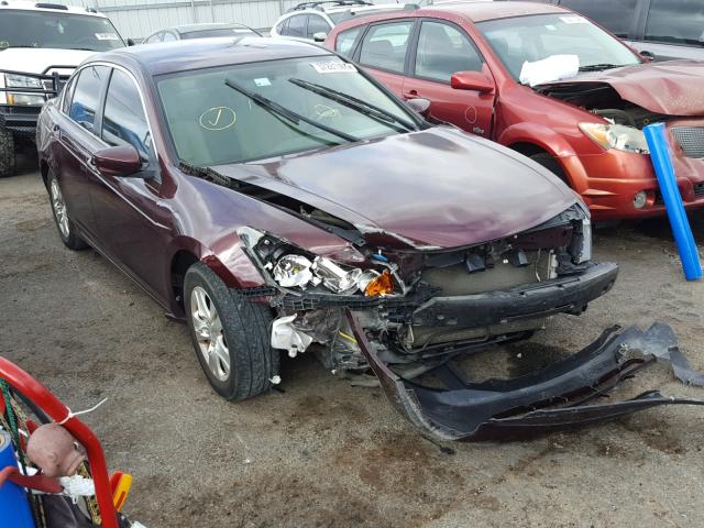 JHMCP264X8C060407 - 2008 HONDA ACCORD LXP BURGUNDY photo 1