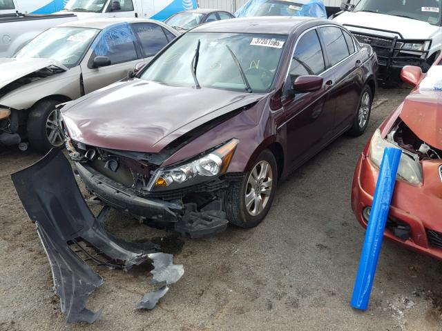 JHMCP264X8C060407 - 2008 HONDA ACCORD LXP BURGUNDY photo 2