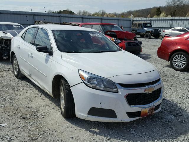 1G11A5SL3EF199189 - 2014 CHEVROLET MALIBU LS WHITE photo 1