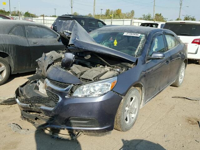 1G11C5SL5FF163600 - 2015 CHEVROLET MALIBU BLUE photo 2