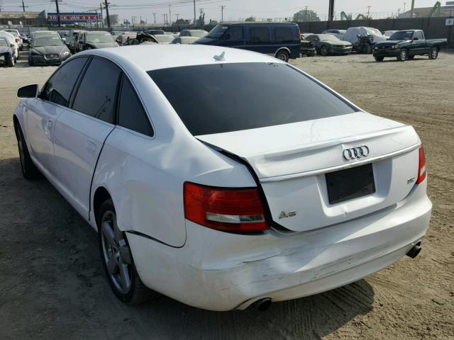 WAUAH74F08N058738 - 2008 AUDI A6 3.2 WHITE photo 3