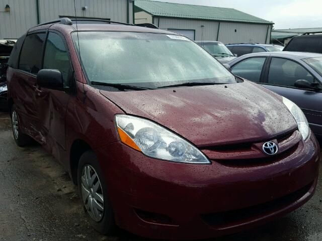 5TDZK23C29S246688 - 2009 TOYOTA SIENNA CE/ RED photo 1