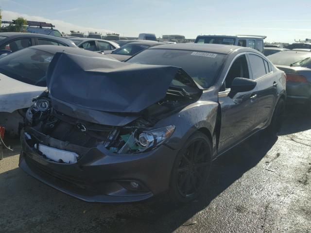 JM1GJ1W68E1129893 - 2014 MAZDA 6 GRAND TO GRAY photo 2