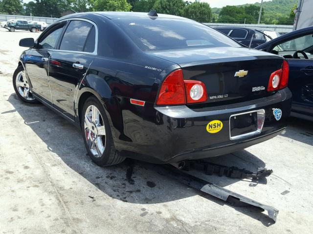1G1ZC5E09CF209512 - 2012 CHEVROLET MALIBU 1LT შავი ფოტო 3