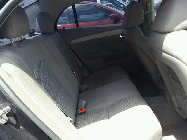 1G1ZC5E09CF209512 - 2012 CHEVROLET MALIBU 1LT შავი ფოტო 6