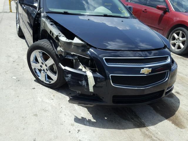 1G1ZC5E09CF209512 - 2012 CHEVROLET MALIBU 1LT შავი ფოტო 9