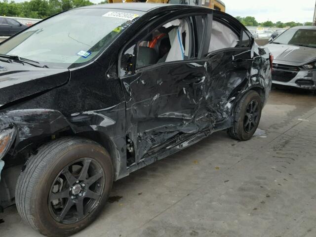 1G1JB5SH6H4163134 - 2017 CHEVROLET SONIC LS 黑色 照片 10