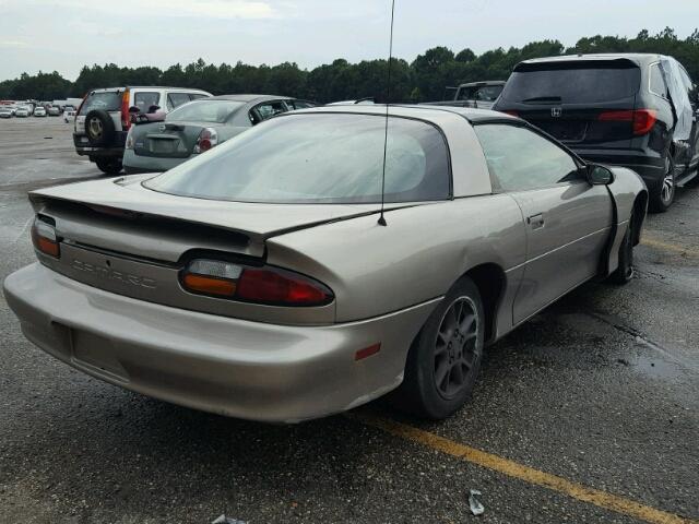 2G1FP22K3Y2105778 - 2000 CHEVROLET CAMARO BEIGE photo 4