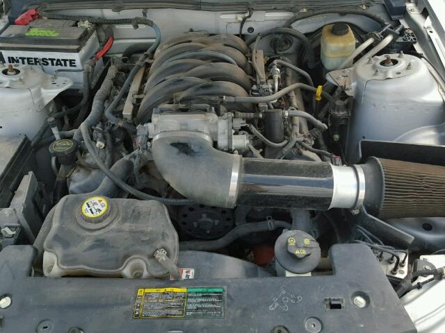 1ZVFT82H355169293 - 2005 FORD MUSTANG GT SILVER photo 7