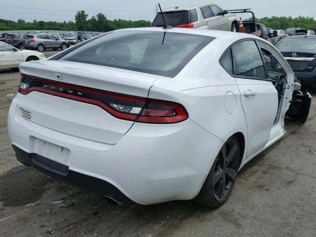 1C3CDFBB8FD434675 - 2015 DODGE DART SXT WHITE photo 4