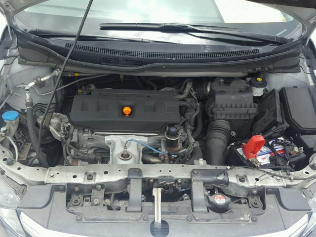 2HGFB2F94CH514103 - 2012 HONDA CIVIC EXL BLUE photo 7