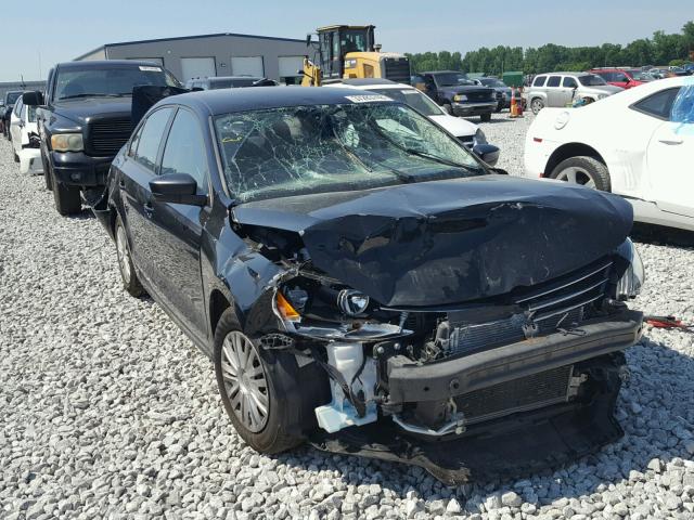 3VW2K7AJ8FM343788 - 2015 VOLKSWAGEN JETTA BASE 黑色 照片 1