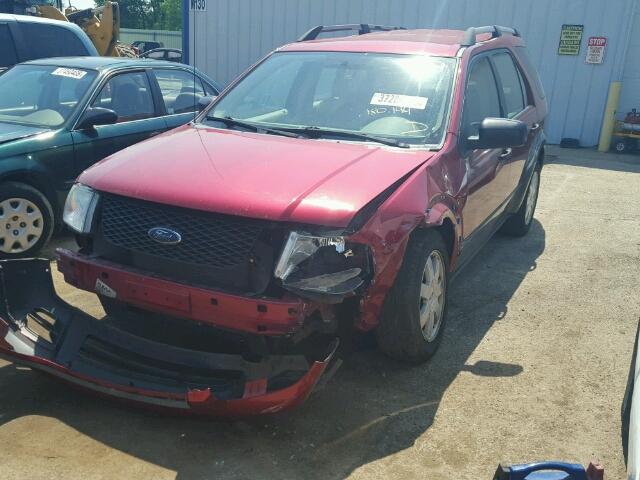 1FMZK01126GA44392 - 2006 FORD FREESTYLE RED photo 2