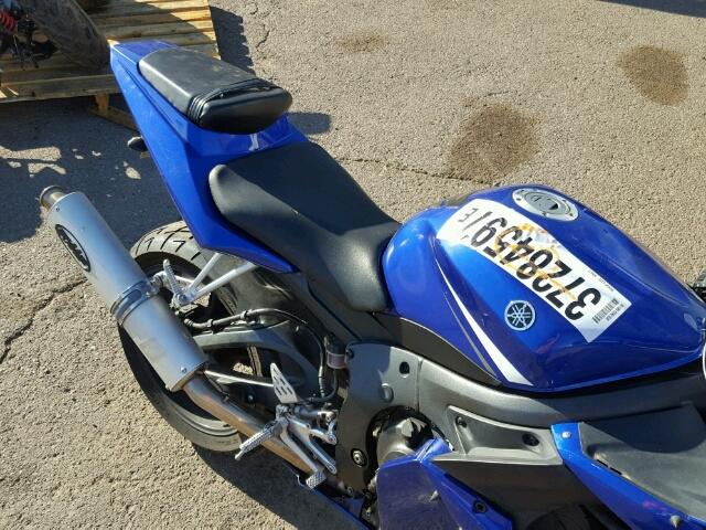 JYARJ06EX3A002047 - 2003 YAMAHA YZFR6 L BLUE photo 6