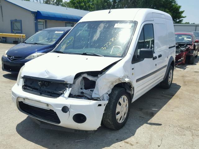 NM0LS7BN1AT040349 - 2010 FORD TRANSIT CO WHITE photo 2
