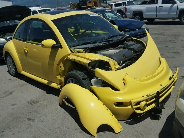 3VWCK31C84M418307 - 2004 VOLKSWAGEN NEW BEETLE 黄色 照片 1