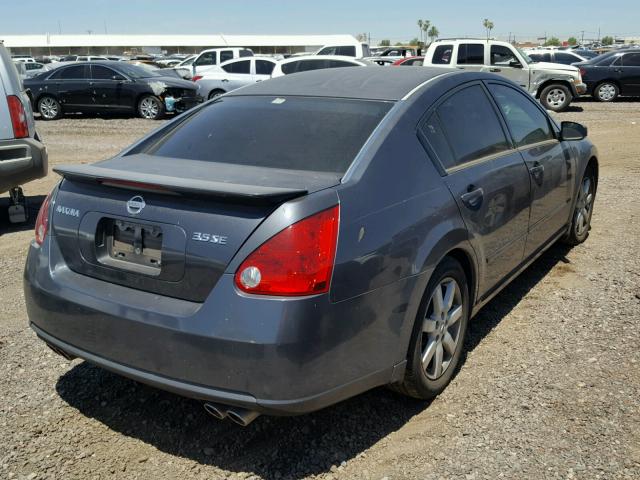 1N4BA41E58C819237 - 2008 NISSAN MAXIMA SE GRAY photo 4