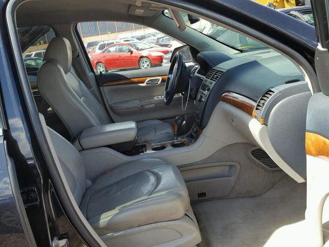 5GZEV23D39J207232 - 2009 SATURN OUTLOOK XR შავი ფოტო 5