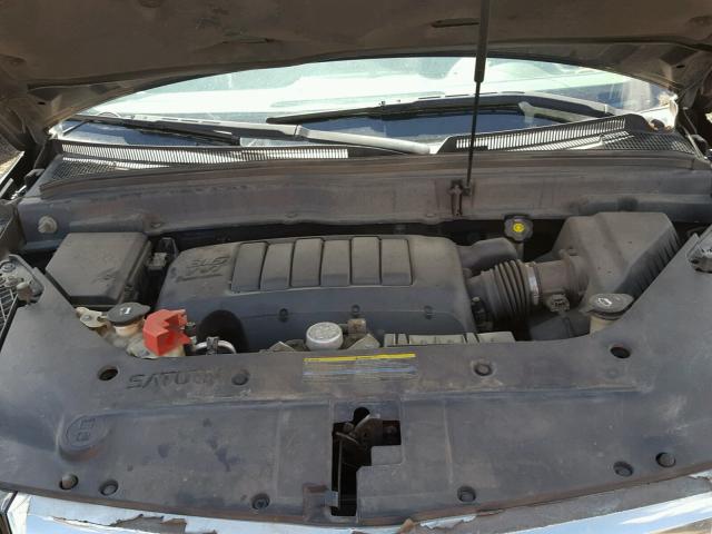 5GZEV23D39J207232 - 2009 SATURN OUTLOOK XR შავი ფოტო 7