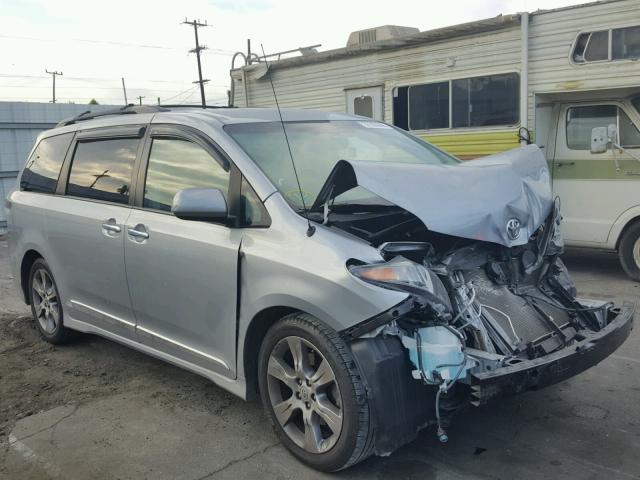 5TDXK3DC6ES521212 - 2014 TOYOTA SIENNA SPO SILVER photo 1