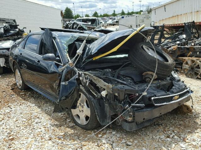 2G1WD57C691205599 - 2009 CHEVROLET IMPALA SS BLACK photo 1