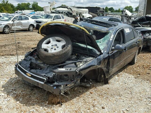 2G1WD57C691205599 - 2009 CHEVROLET IMPALA SS BLACK photo 2