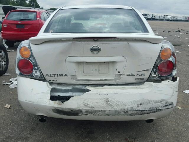 1N4BL11D33C214352 - 2003 NISSAN ALTIMA SE WHITE photo 9